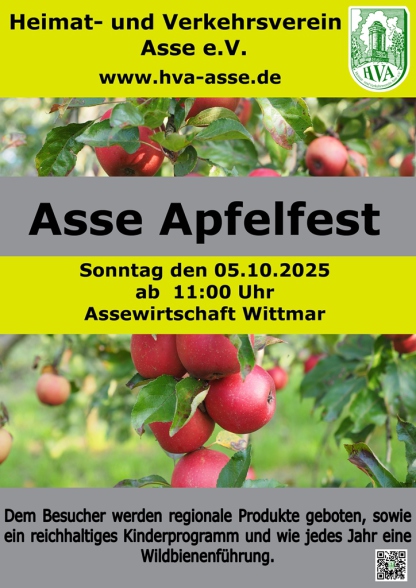 Apfelfest Asse Heimat- und Verkehrsverein Asse e.V.